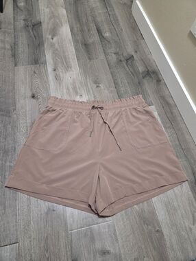 Danskin Dusty Rose Elastic Waist Drawstring Shorts